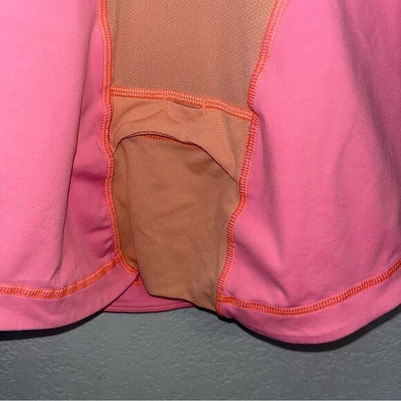 Women's Lululemon Coral Pink Fitted Athletic Tank Top - Picture 6 of 10